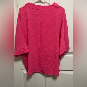 Pink airflow top